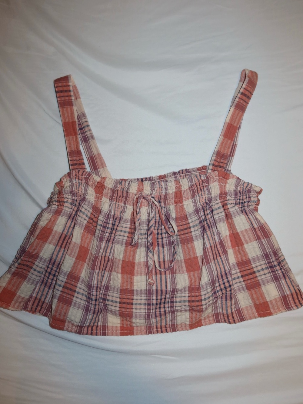 American Eagle Outfitters Plaid Tank Top